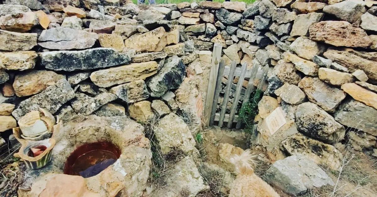 Detalle de la utilización de la piedra en seco.