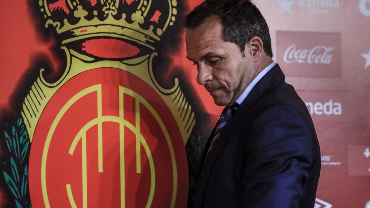 Sergi Barjuan, durante su etapa en el Real Mallorca durante la temporada 2016/17. | B .RAMON