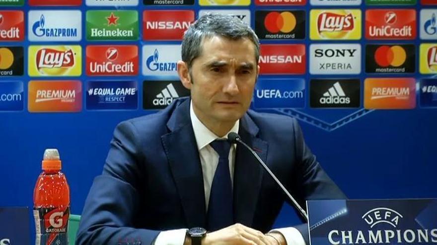Valverde: "Hemos caído de una manera inesperada"