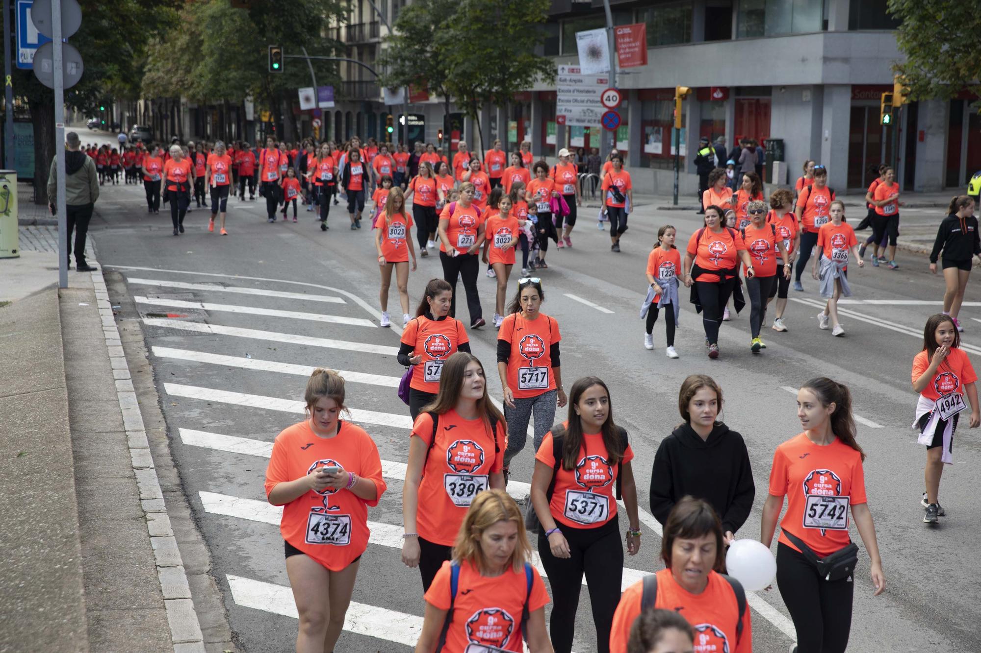 Les millors imatges de la Cursa de la Dona de Girona