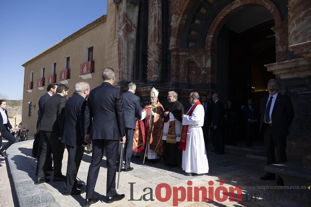 Visita de los reyes de España a Caravaca (explanada de la Basílica)