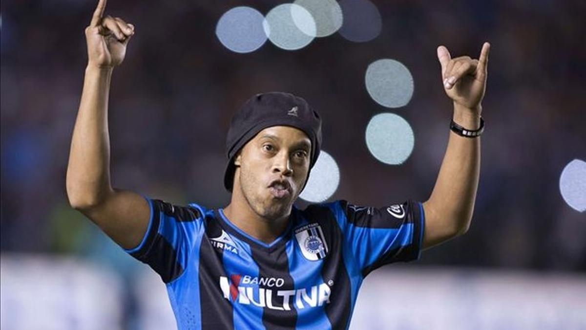 Ronaldinho cumplió 35 años el pasado mes de marzo