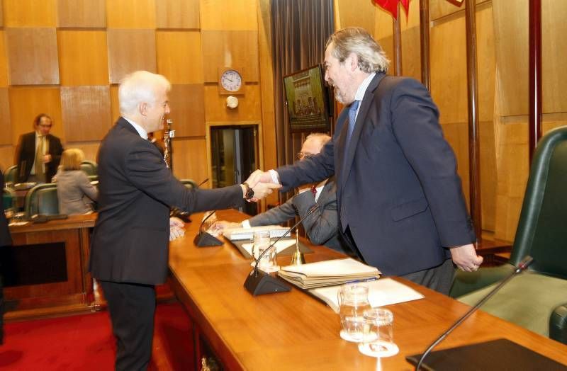 Fotogalería: Pleno en el Ayuntamiento de Zaragoza