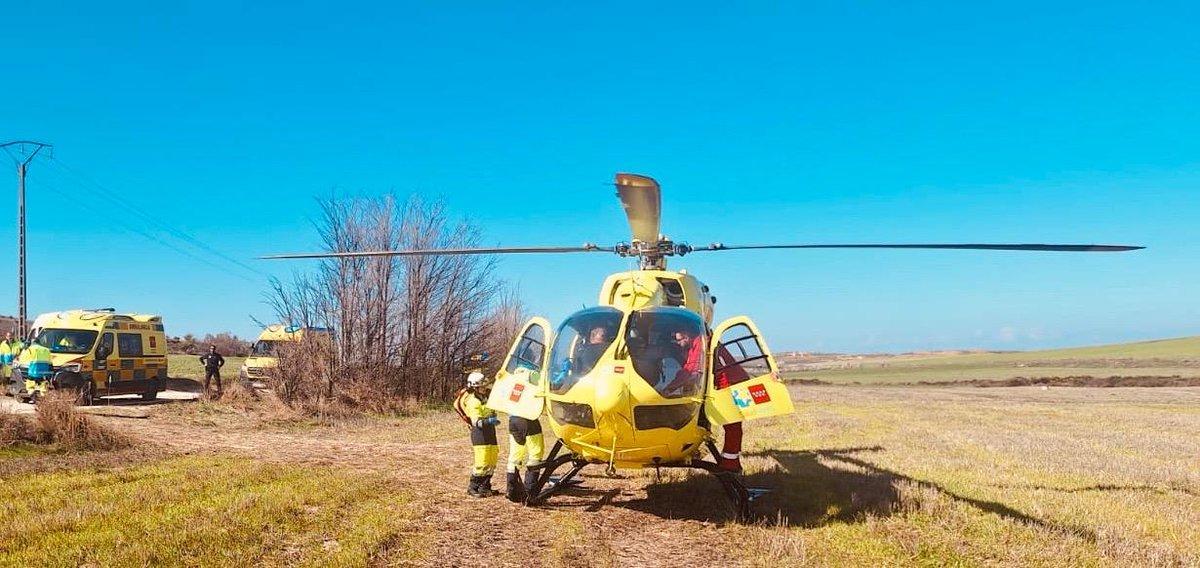 Accidente en Torres de la Alameda.