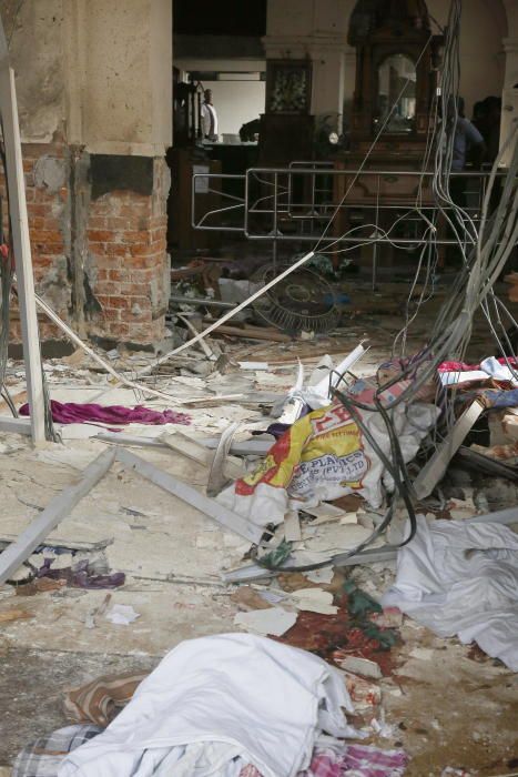 Las imágenes de los atentados de Sri Lanka