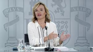 Pilar Alegría, José Manuel Albares y Grande Marlaska han intervenido en la rueda de prensa posterior al Consejo de Ministros