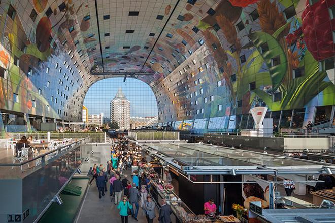 Mercado Markthal en Rotterdam