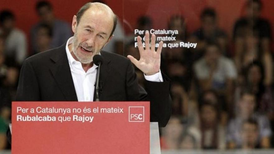 Rubalcaba: &quot;Rajoy tuvo una revelación&quot;