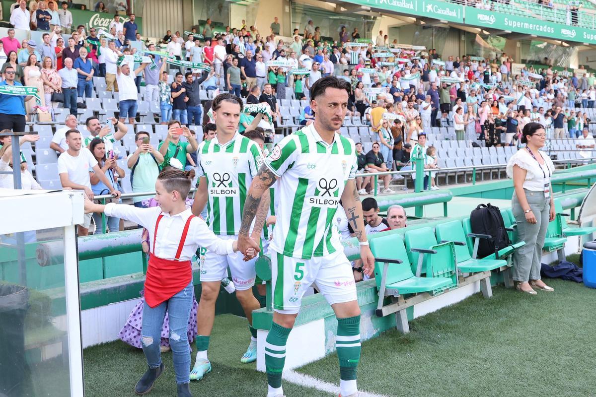 Adri Castellano salta a El Arcángel en su estreno oficial esta temporada con el Córdoba CF.