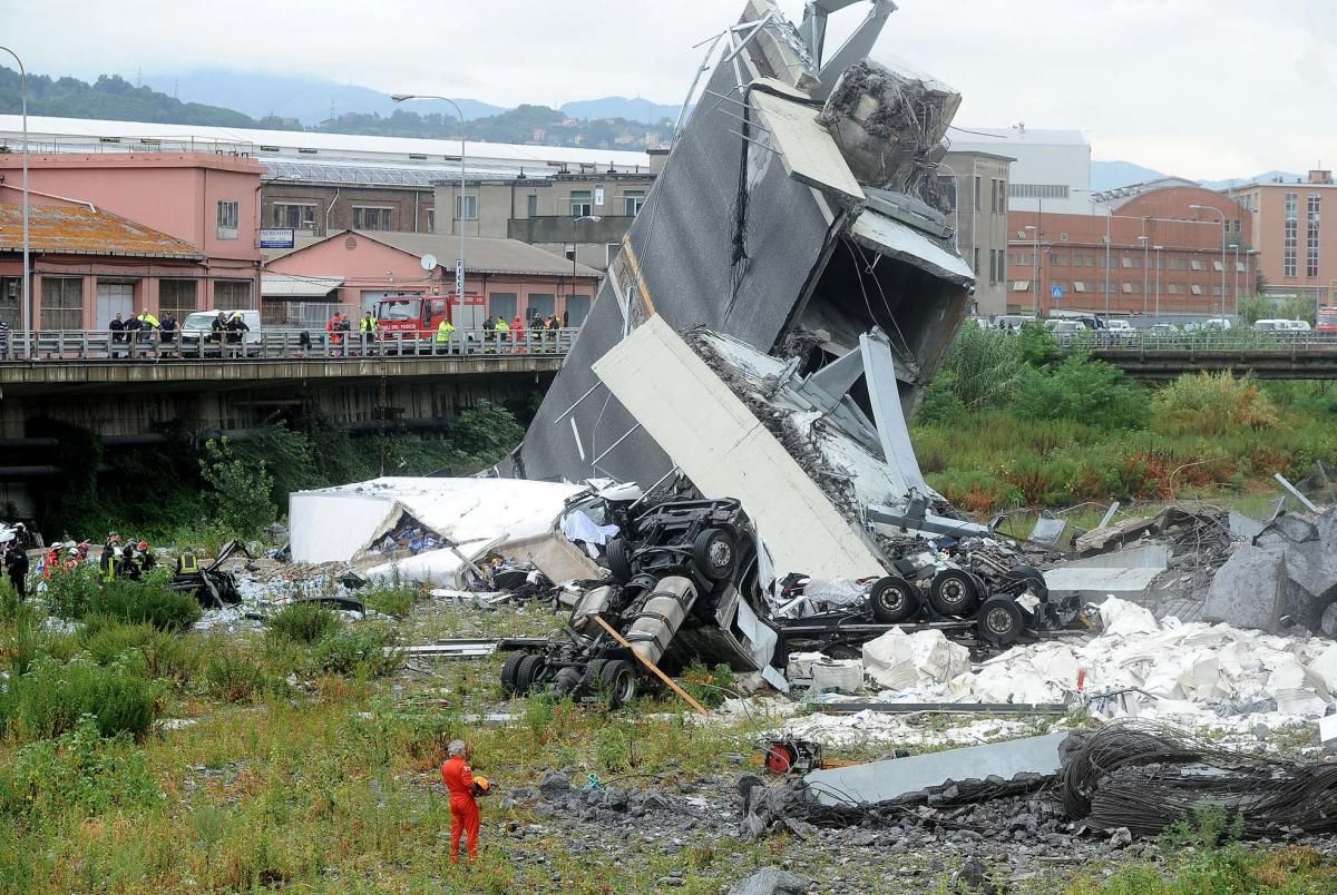 La tragedia de Génova en imágenes