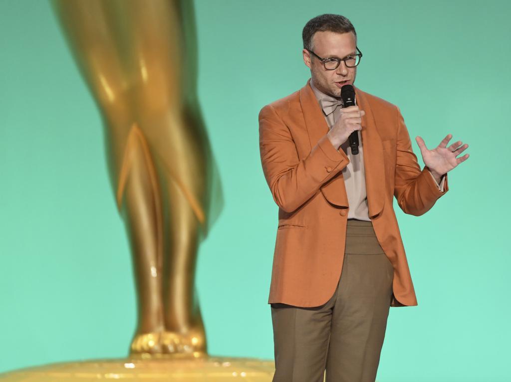 El comediante Seth Rogen, en la gala de los premios Emmy