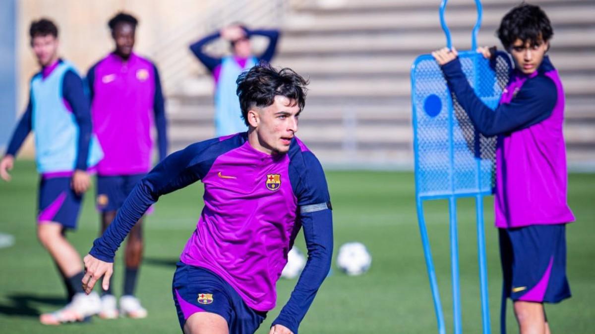 La previa del Barça sub19 y de Pol Planas antes del partido ante el Chelsea