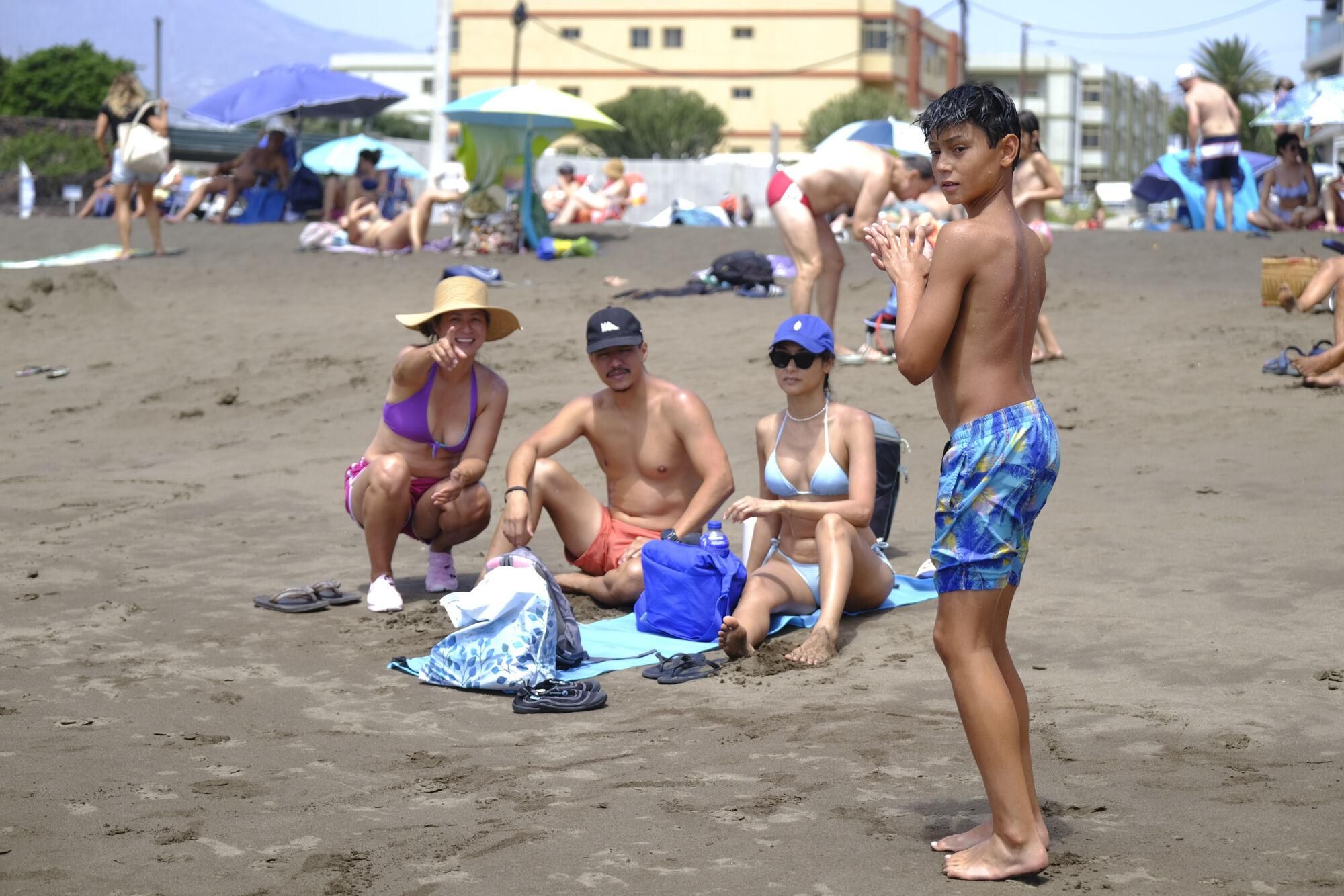 Un día en la playa de Melenara en Telde (30/07/25)