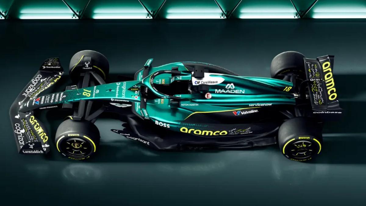 Así lucen los AMR25 de Aston Martin en Austin