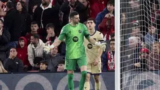 Joan Garcia sentó cátedra en San Mamés