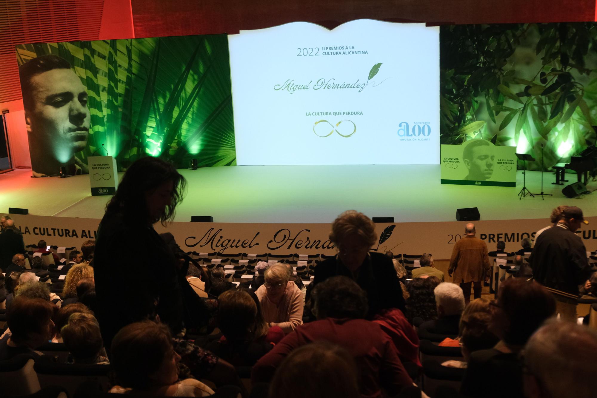 Así ha sido la Gala de entrega de los Premios Miguel Hernández a la Cultura Alicantina