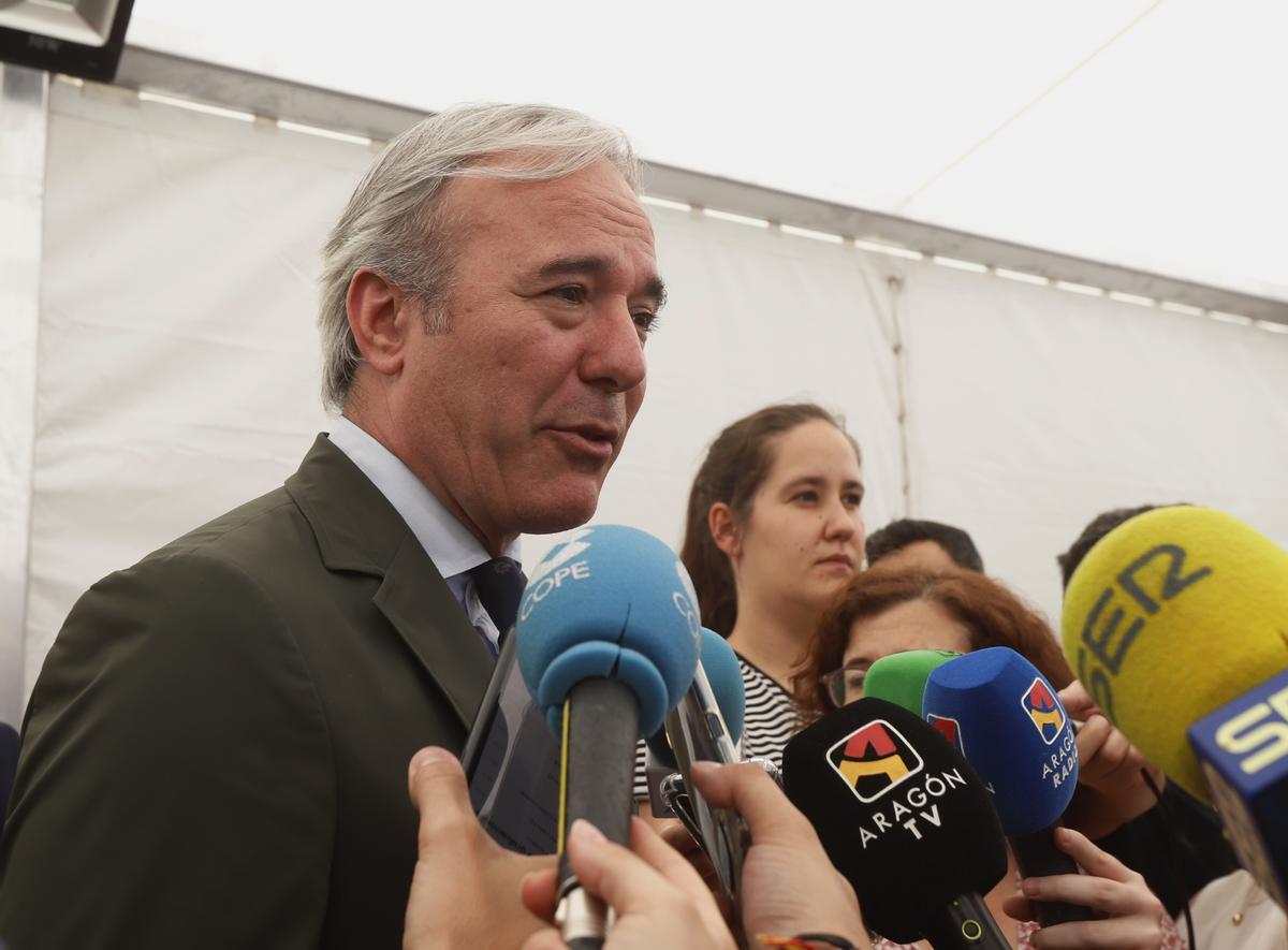 Azcón, en una imagen de archivo.