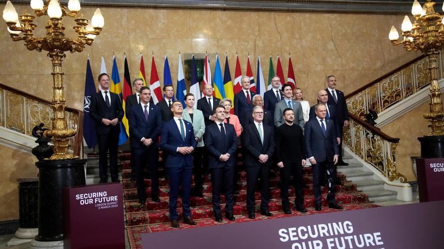 Los líderes europeos se reúnen en Londres tras el choque entre Trump y Zelenski