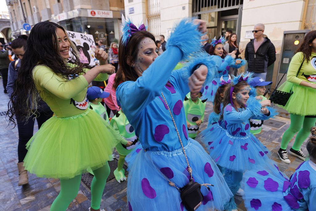 El desfile infantil del Carnaval de Cartagena, en imágenes