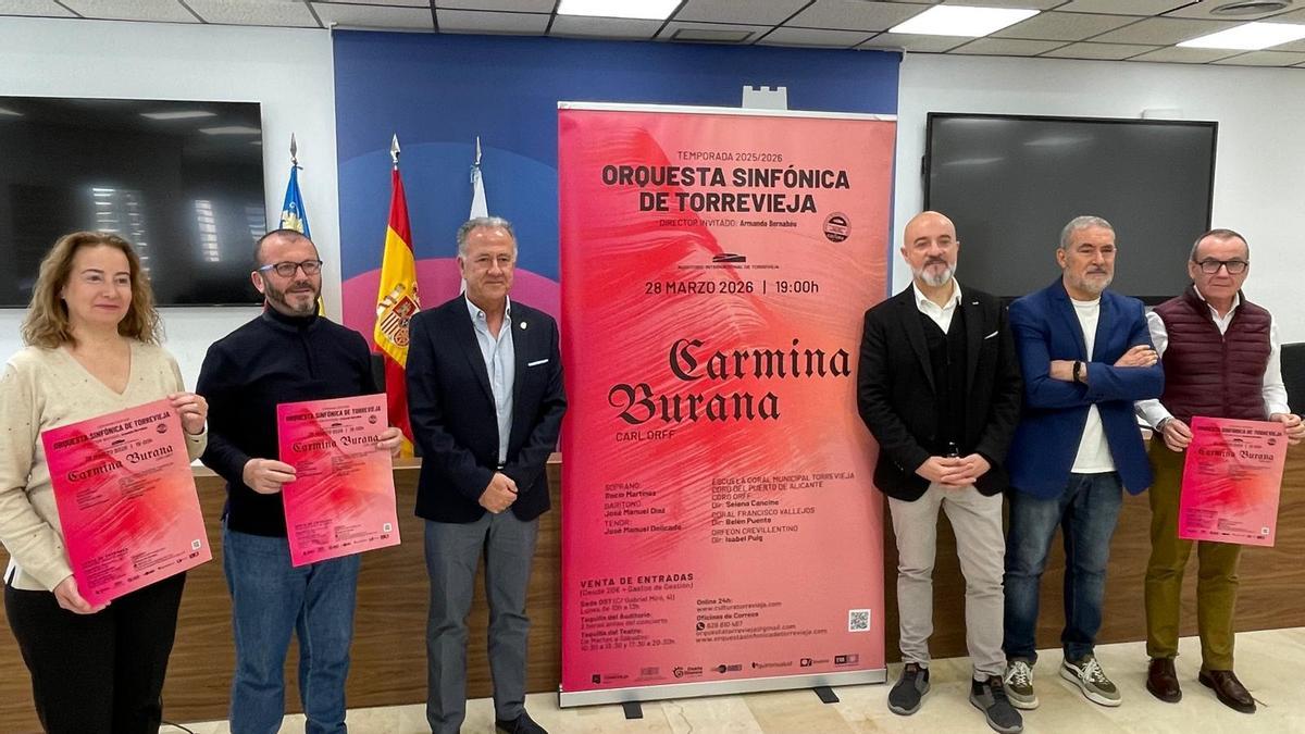 Un momento de la presentación de Carmina Burana, que se ofrecerá en el Auditorio Internacional el 27 de marzo