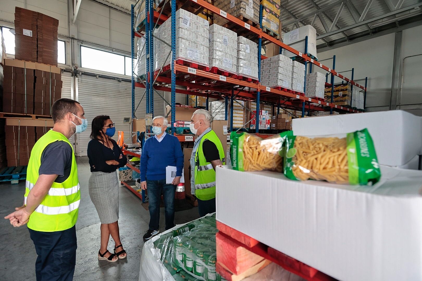 Reportaje en el Banco de Alimentos de Tenerife