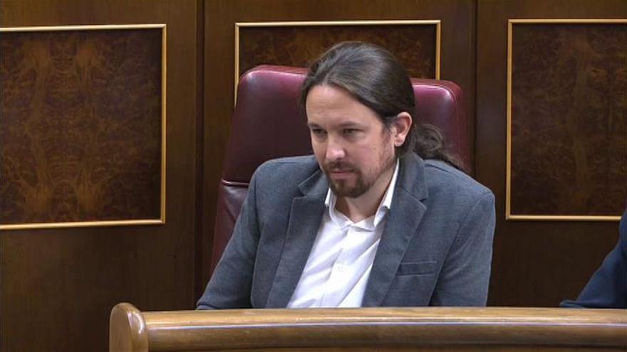 Sánchez e Iglesias escenifican su desencuentro en el Congreso
