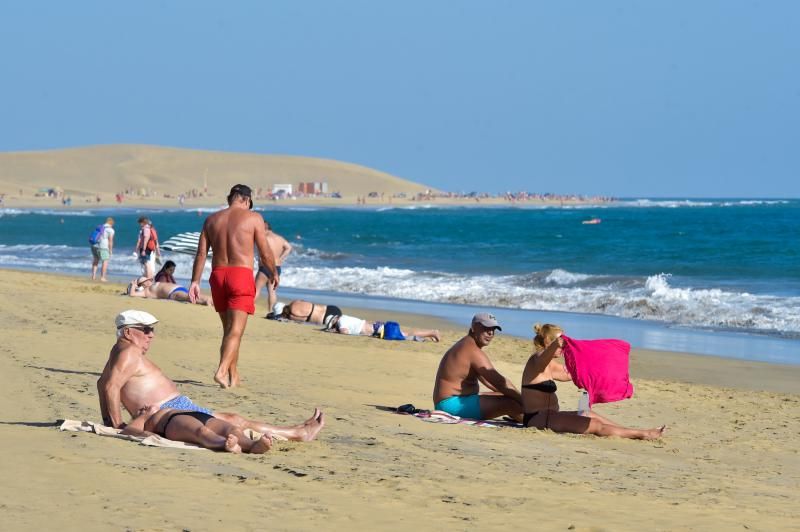 Zonas turísticas en noviembre en  Canarias