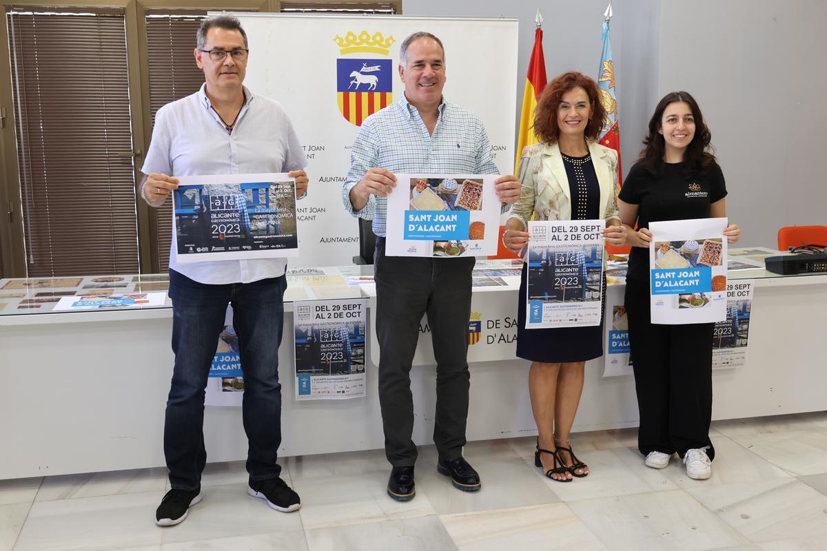 Presentación de la participación de Sant Joan en Alicante Gastronómica.