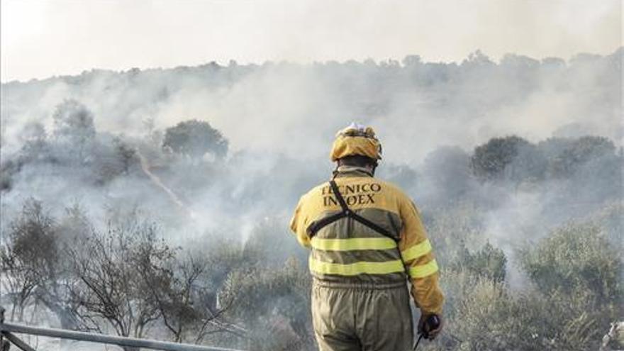 Denuncian deficiencias en las provisiones para bomberos del Infoex