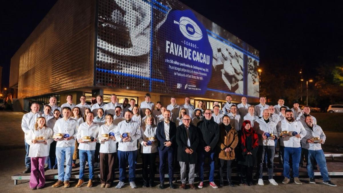 Las pastelerías de Catalunya premiadas con la Fava de Cacau 2026.