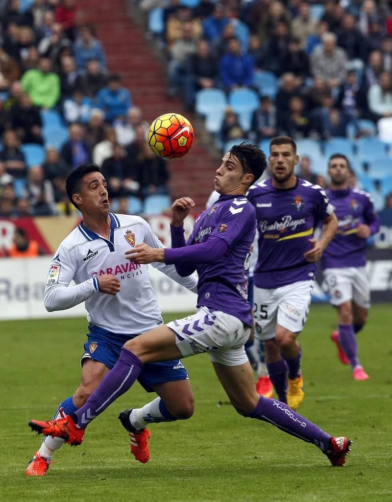 Imágenes del Zaragoza-Valladolid