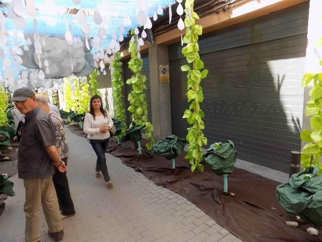 Carrers decorats a les Enramades de Sallent