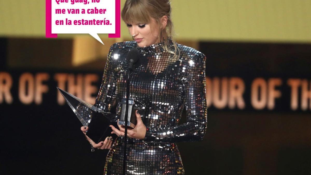 Taylor Swift, la más premiada