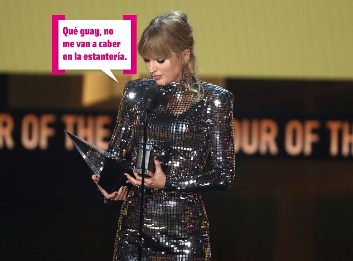 Taylor Swift, la más premiada