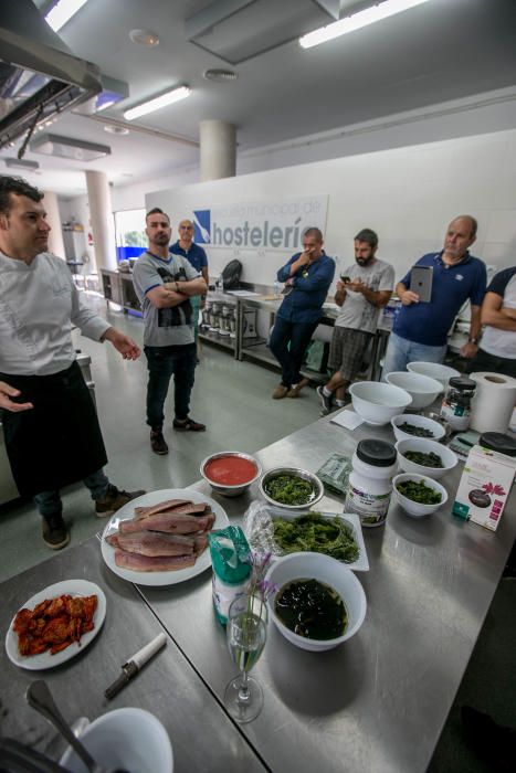 Curso en Elche para cocinar con algas