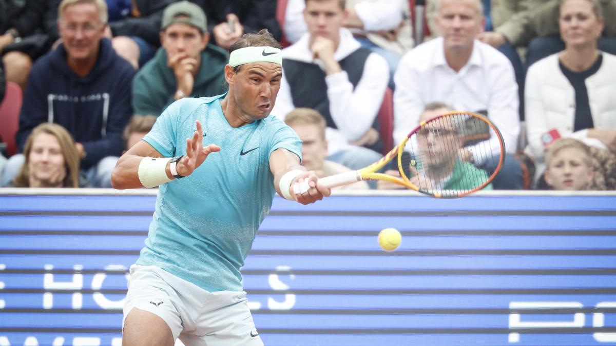 Rafa Nadal vuelve con triunfo en el torneo de Bastad ante Leo Borg