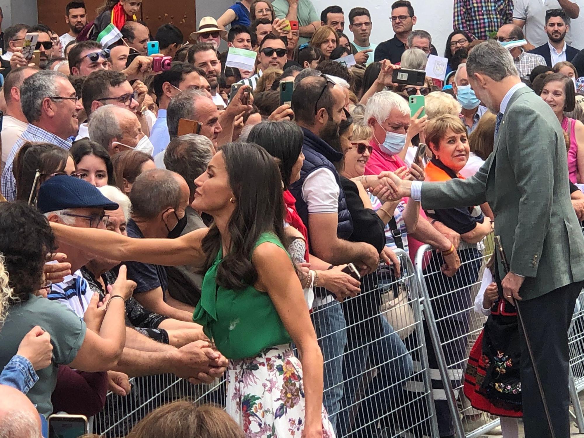 Los reyes visitan Las Hurdes 100 años después del viaje de Alfonso XIII