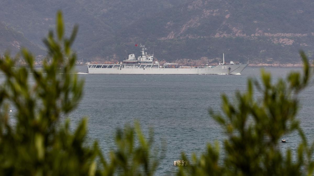 China realiza maniobras militares cerca de Taiwán tras el viaje de su presidenta a Estados Unidos