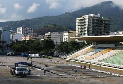 Maracaná - Flamengo cedió el histórico estadio a las autoridades de Río para convertirlo en hospital de campaña.