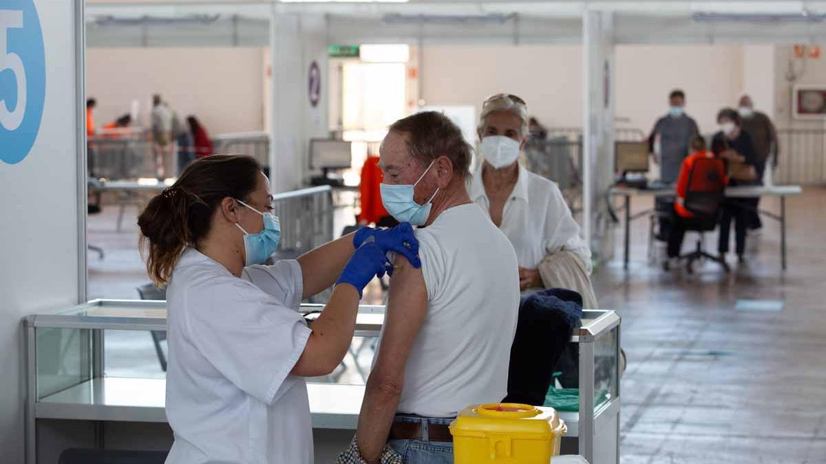 Vacunación en Ibiza.