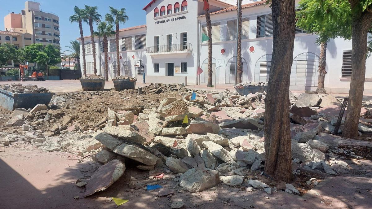 Sagunt pone en marcha su plan de renaturalización de patios escolares