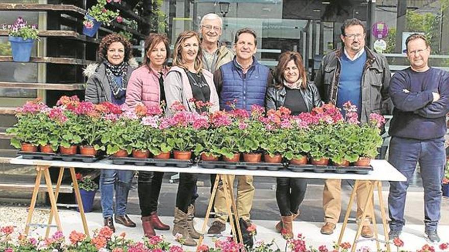 macetas PARA los participantes en los concursos de PatioS