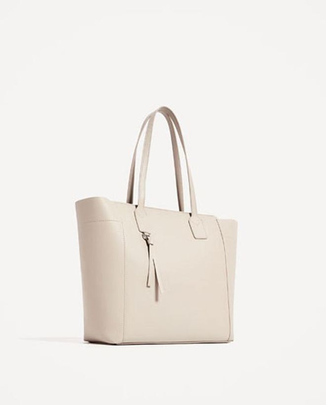 Rebajas Zara 2017: 'shopper' con cremallera