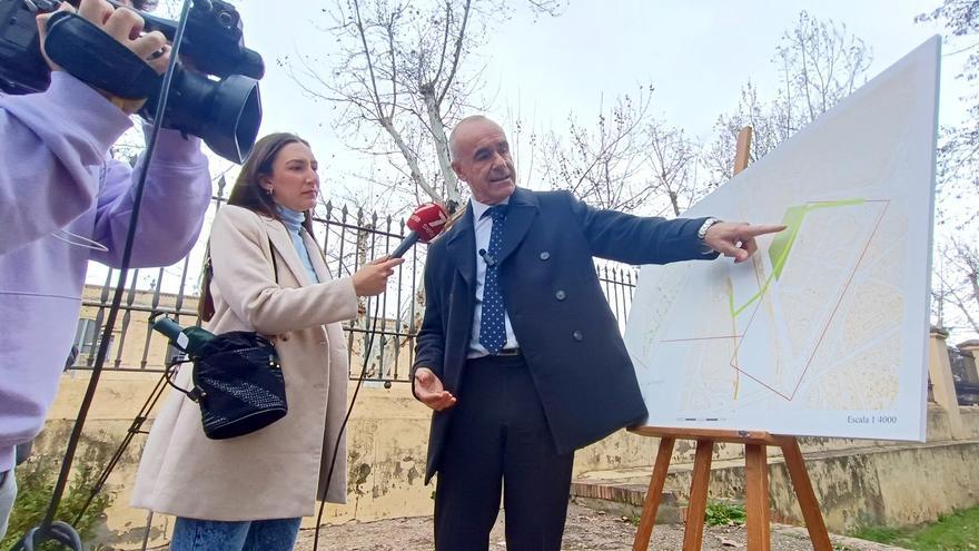 Muñoz explica su propuesta para los jardines de San Telmo