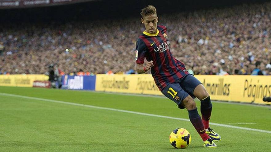 Neymar, de nueve en Europa