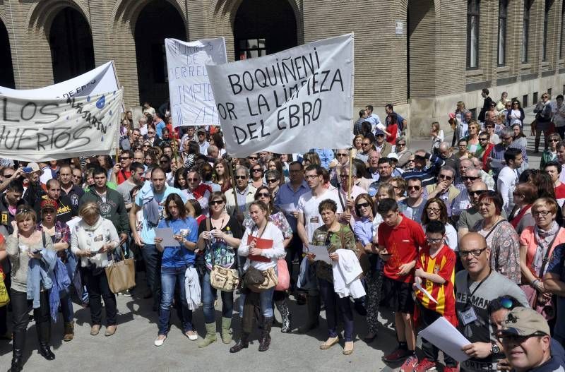 Fotogalería de la protesta de los afectados por las riadas