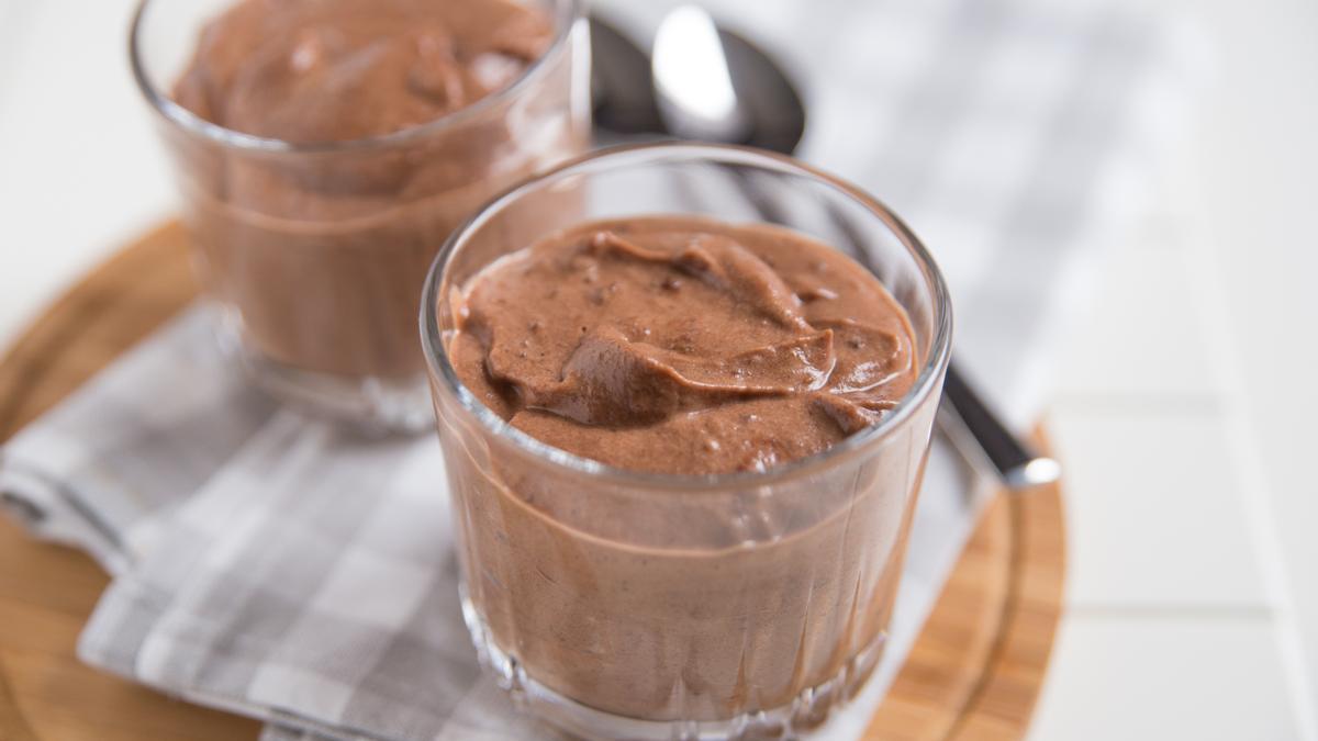 La mousse de chocolate, un postre que gusta a niños y mayores.