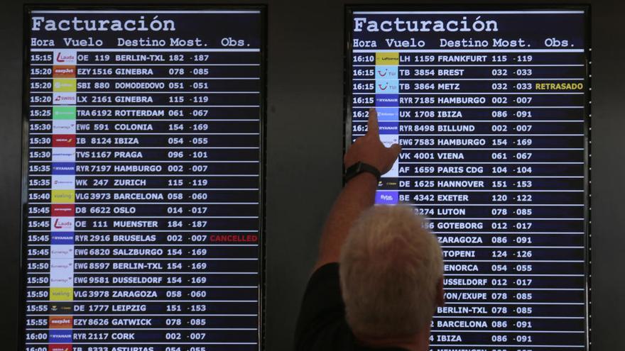 Nueve de cada diez pasajeros espaÃ±oles no conocen sus derechos con retrasos y cancelaciones.