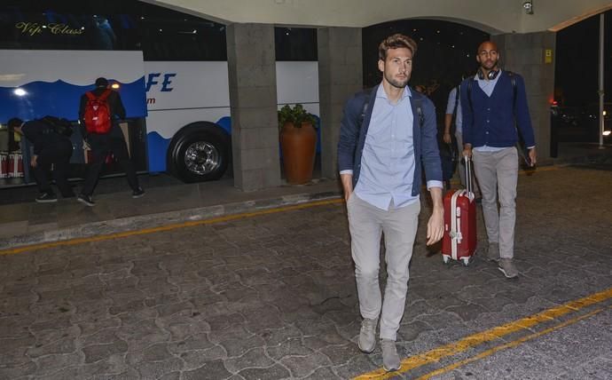 16/02/2018 SAN AGUSTIN. LLegada del Sevilla FC al Hotel Melía Tamarindo. FOTO: J. PÉREZ CURBELO