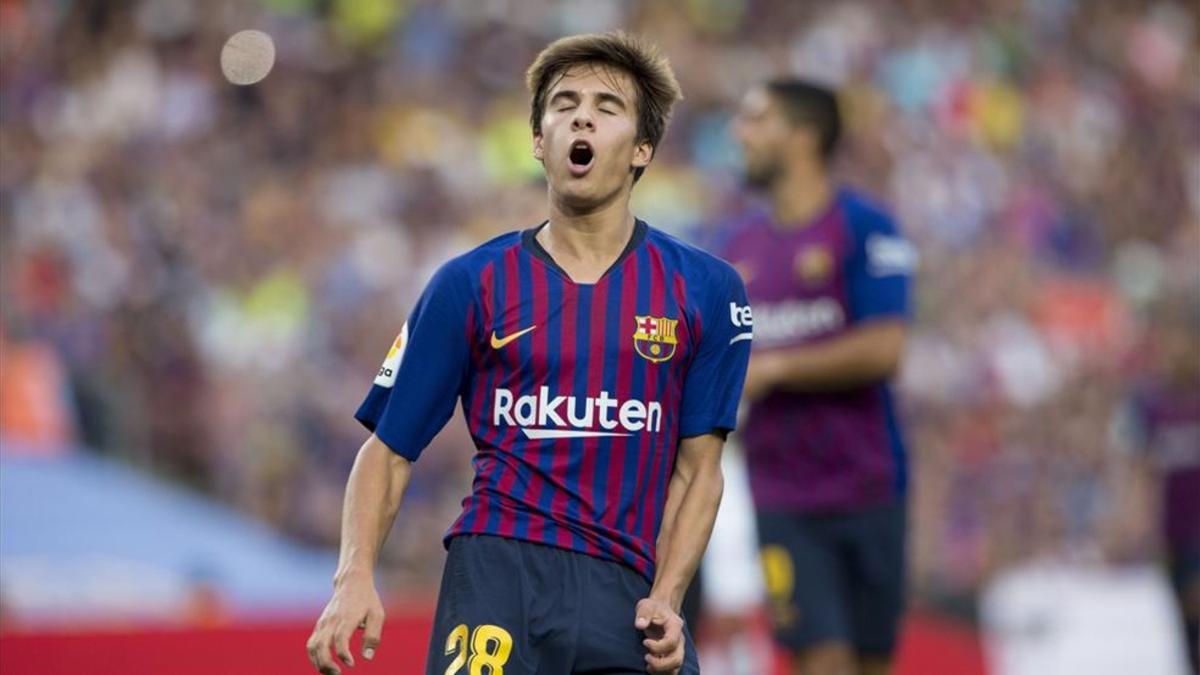 Riqui Puig, uno de los futbolistas del Barça B citado por Valverde